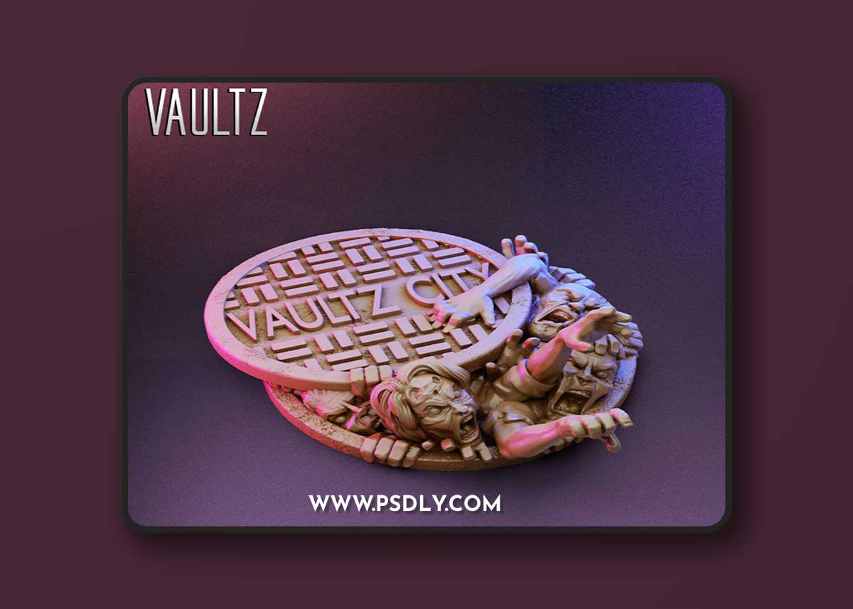 Zombie Manhole – 3D Print Model