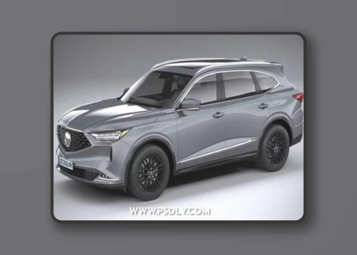 Acura MDX 2022 3D Model