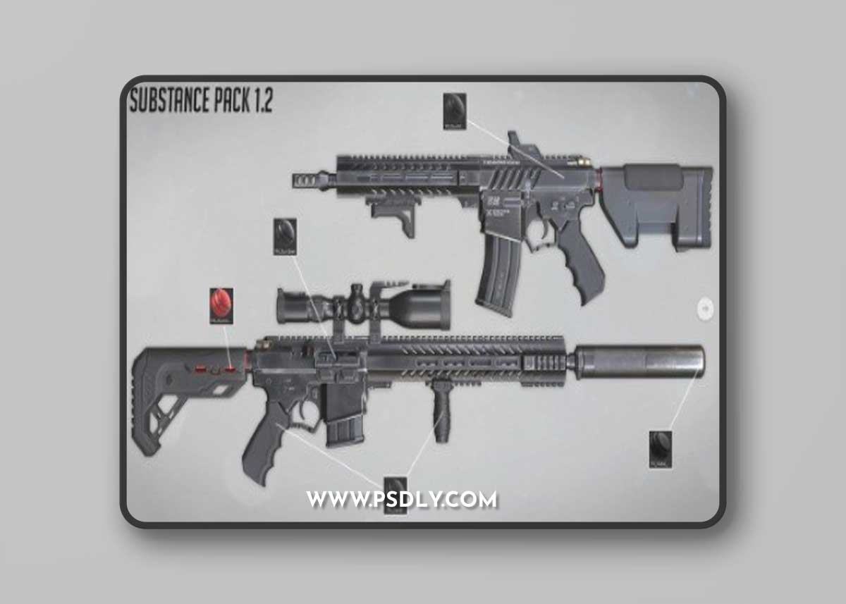 Artstation - Florian Neumann - Substance Painter Pack 01