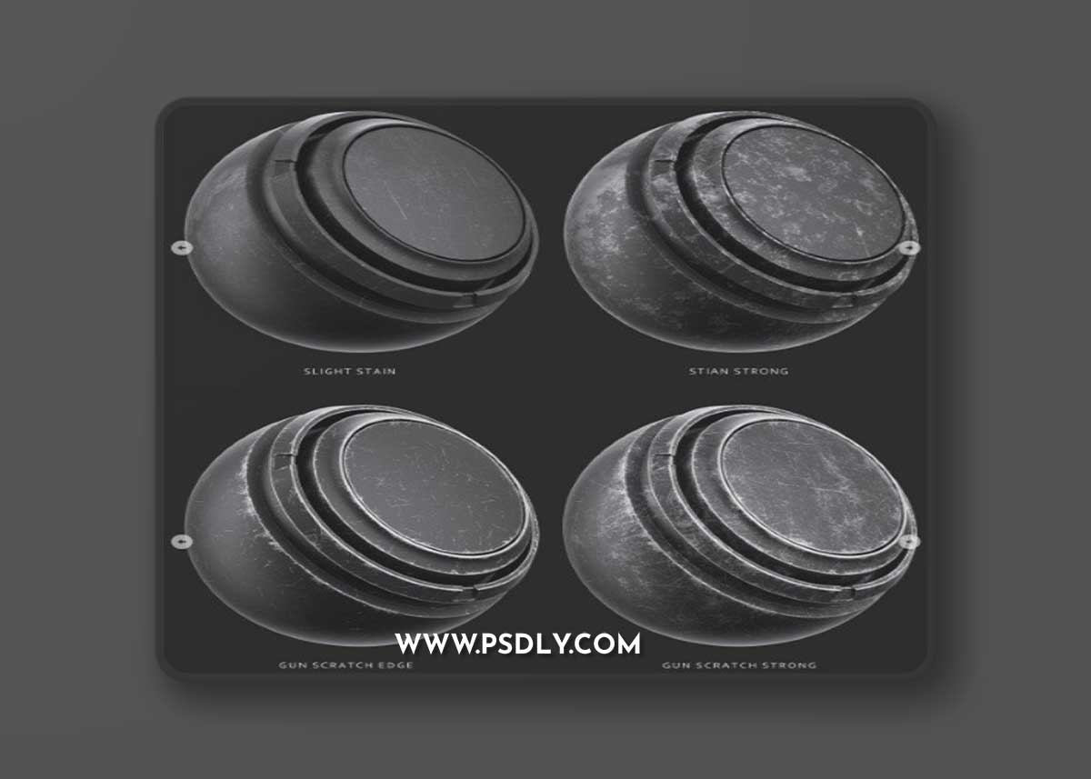 Artstation - Javad Rajabzade - High-Detail Smart Masks Pack 1