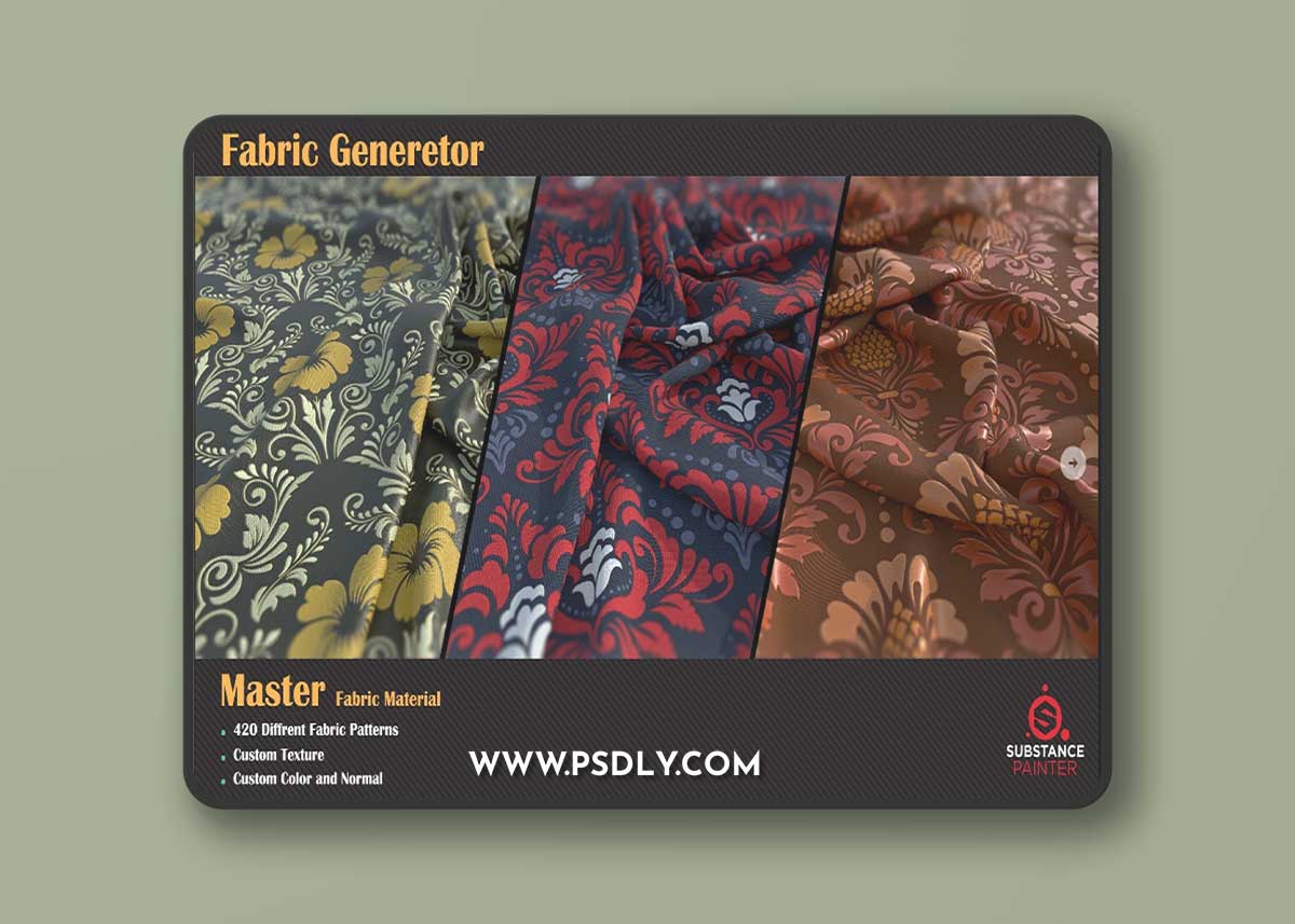 Artstation - Milad Kambari - Fabric Generator - Substance Painter