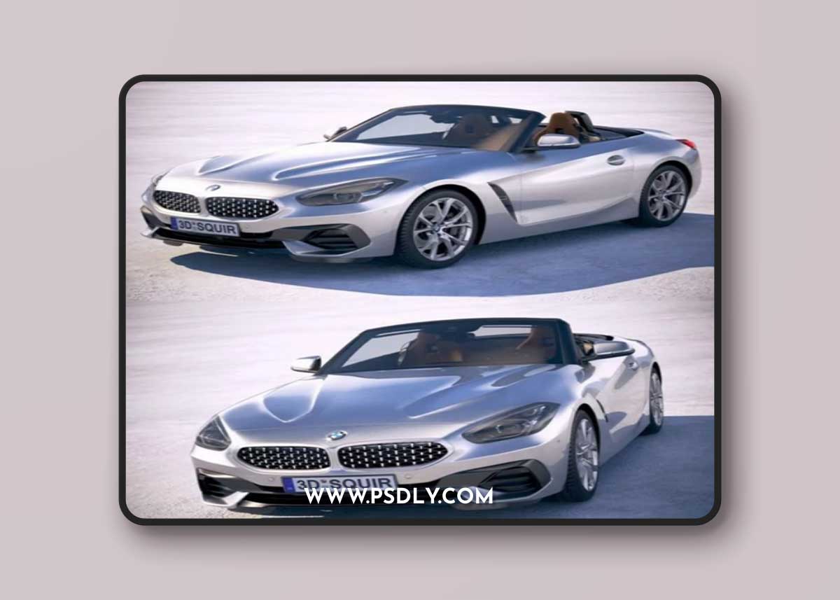 BMW Z4 2019 3D Model