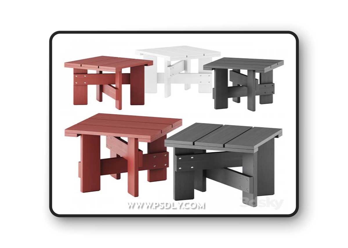 Crate Outdoor Table by Hay