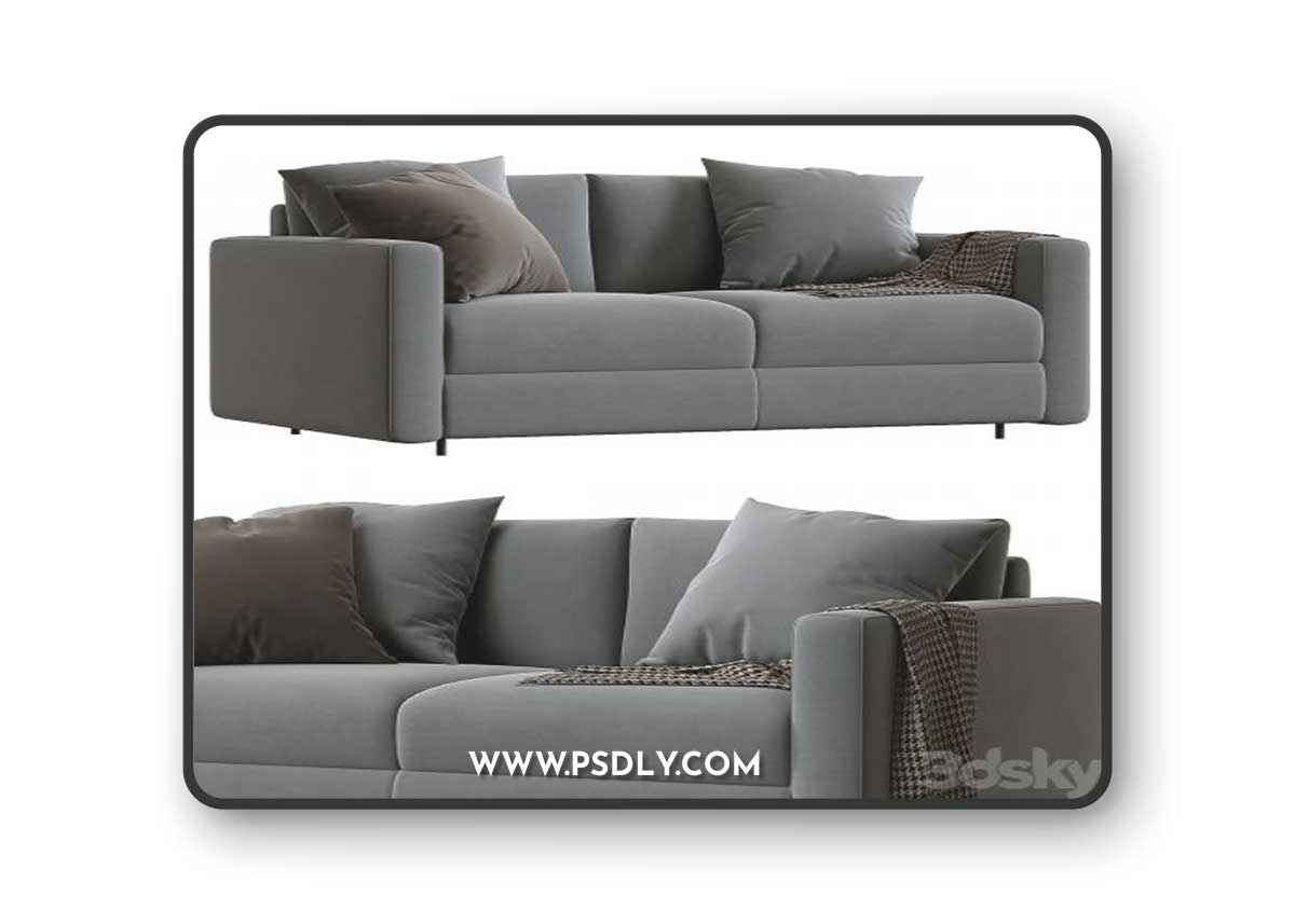 Ditre Italia Freedom Sofa 3D Model