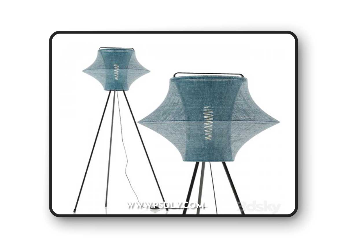Floor lamp IKEA FYXNAS 3D Model