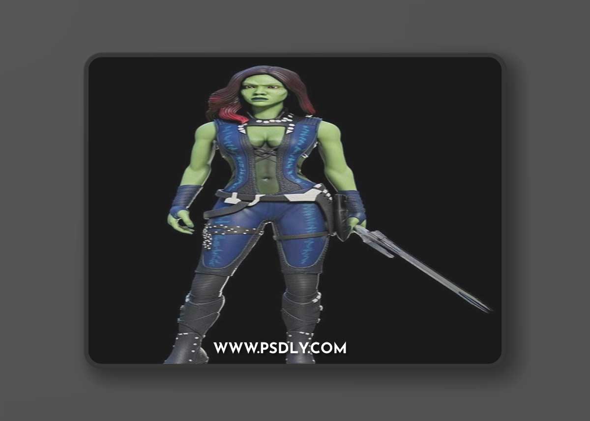 Gamora v2 – 3D Print Model
