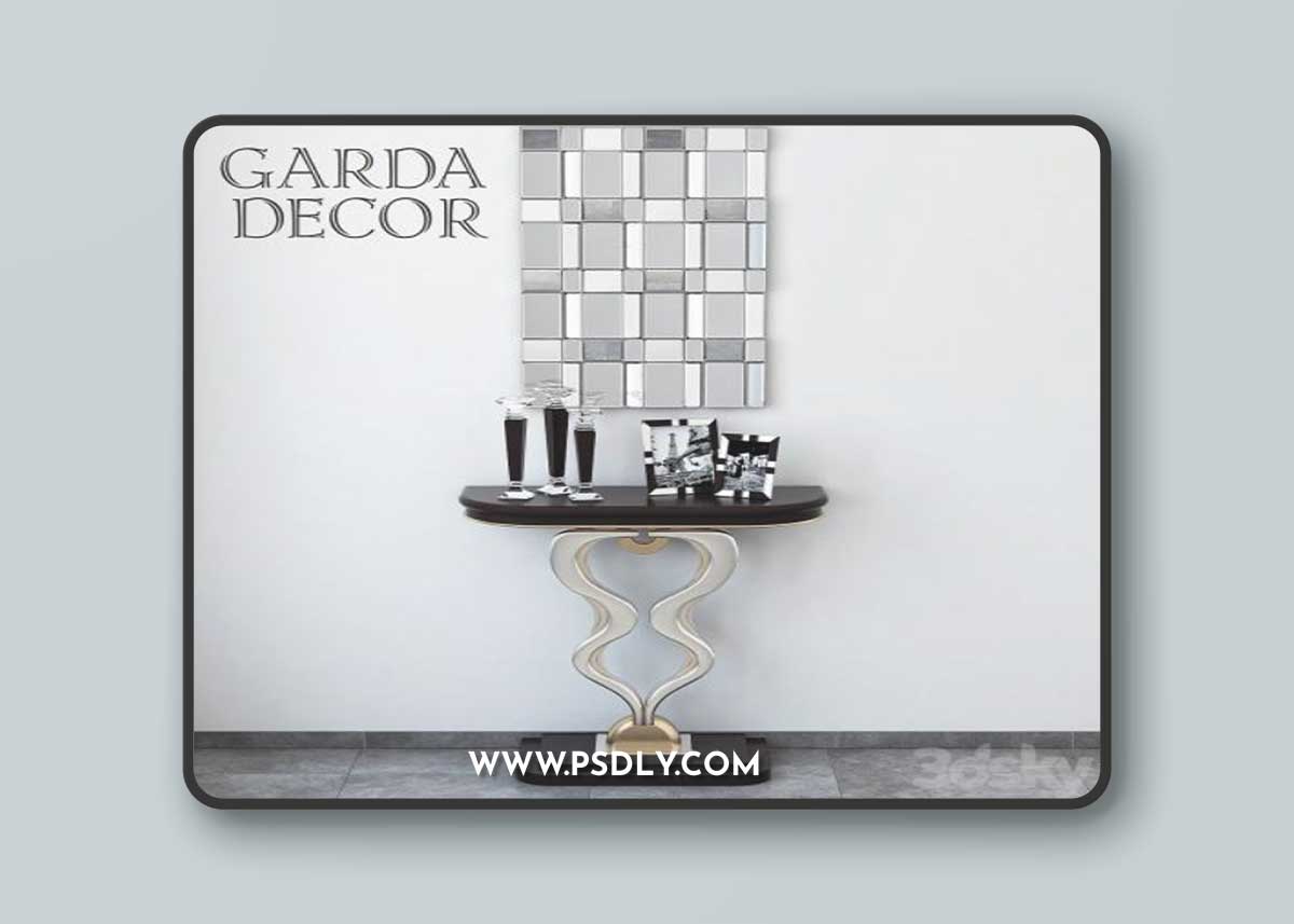 Garda Decor Console with decoration