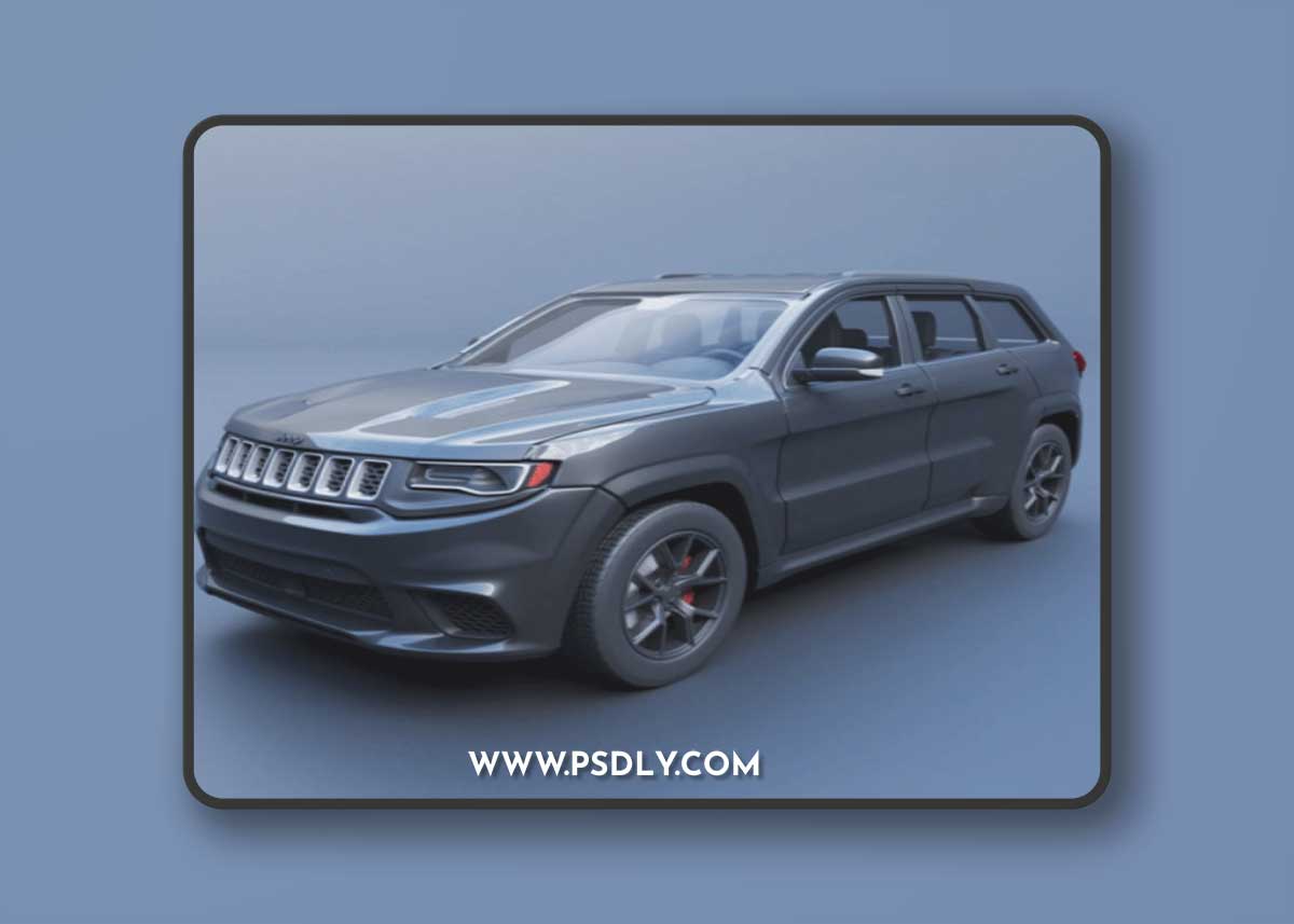 Jeep Grand Cherokee Trackhawk – 3D Print Model