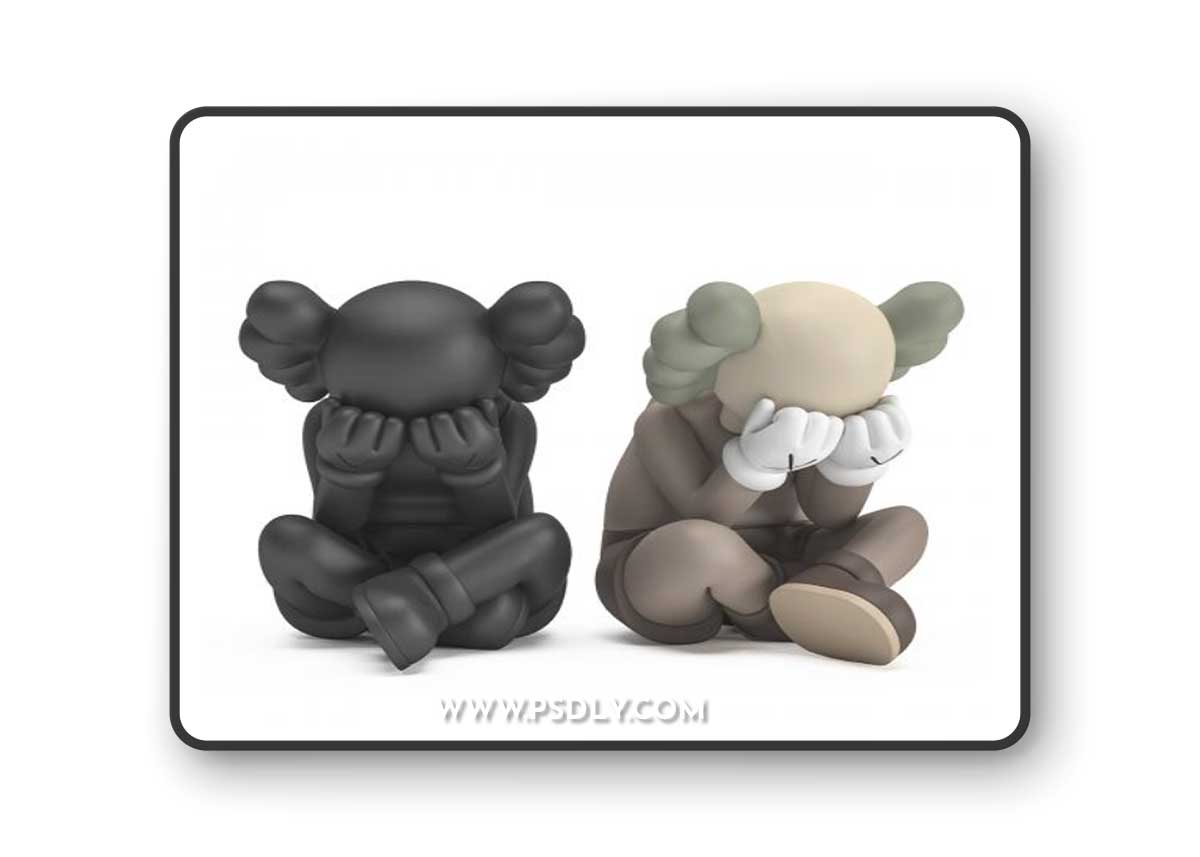 Kaws Separated 3D Model