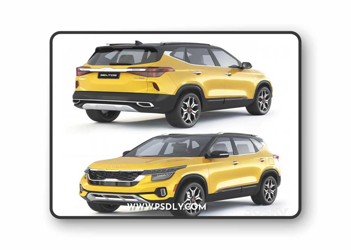 Kia Seltos SX 2022 3D Model