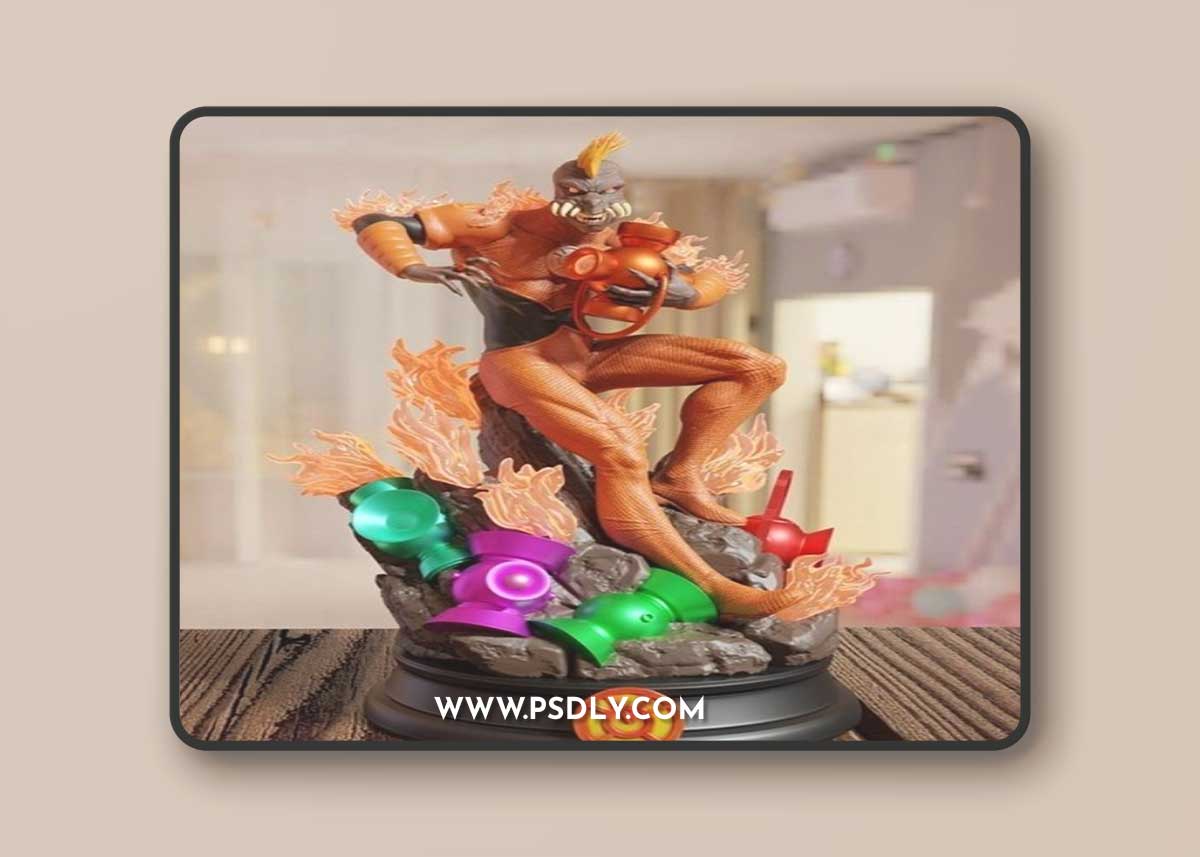 Larfleeze Orange – 3D Print Model