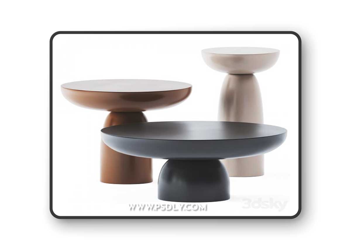 Metal Coffee Tables Olo by Mogg