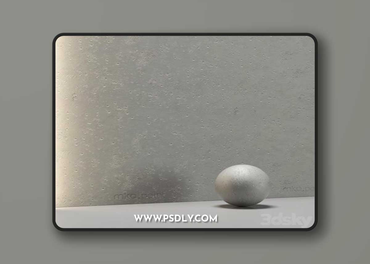 Multilayer decorative coating mka paint based on Micro cement