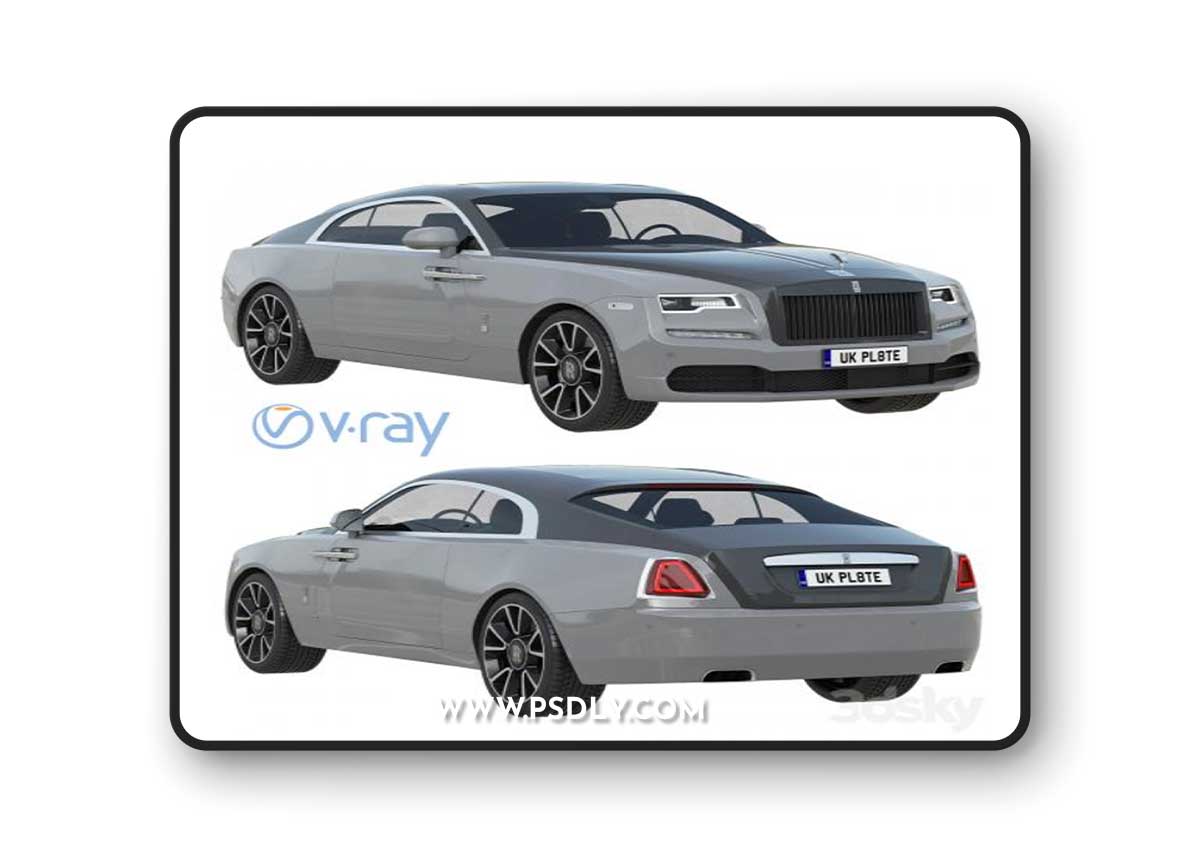Rolls-Royce Wraith 3D Model
