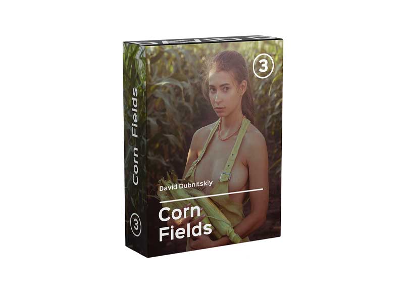 The Secrets of Masterful Erotic Photography by David Dubnitskiy: Corn Field Photoshoot