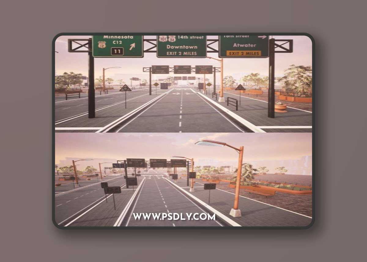Unreal Engine - City Boulevard Creator