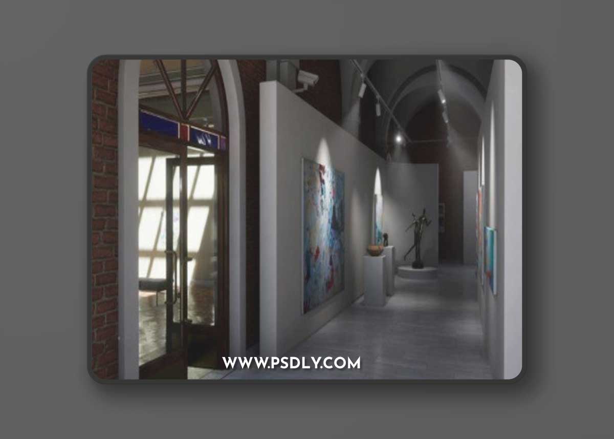 Unreal Engine - Contemporary Art Gallery
