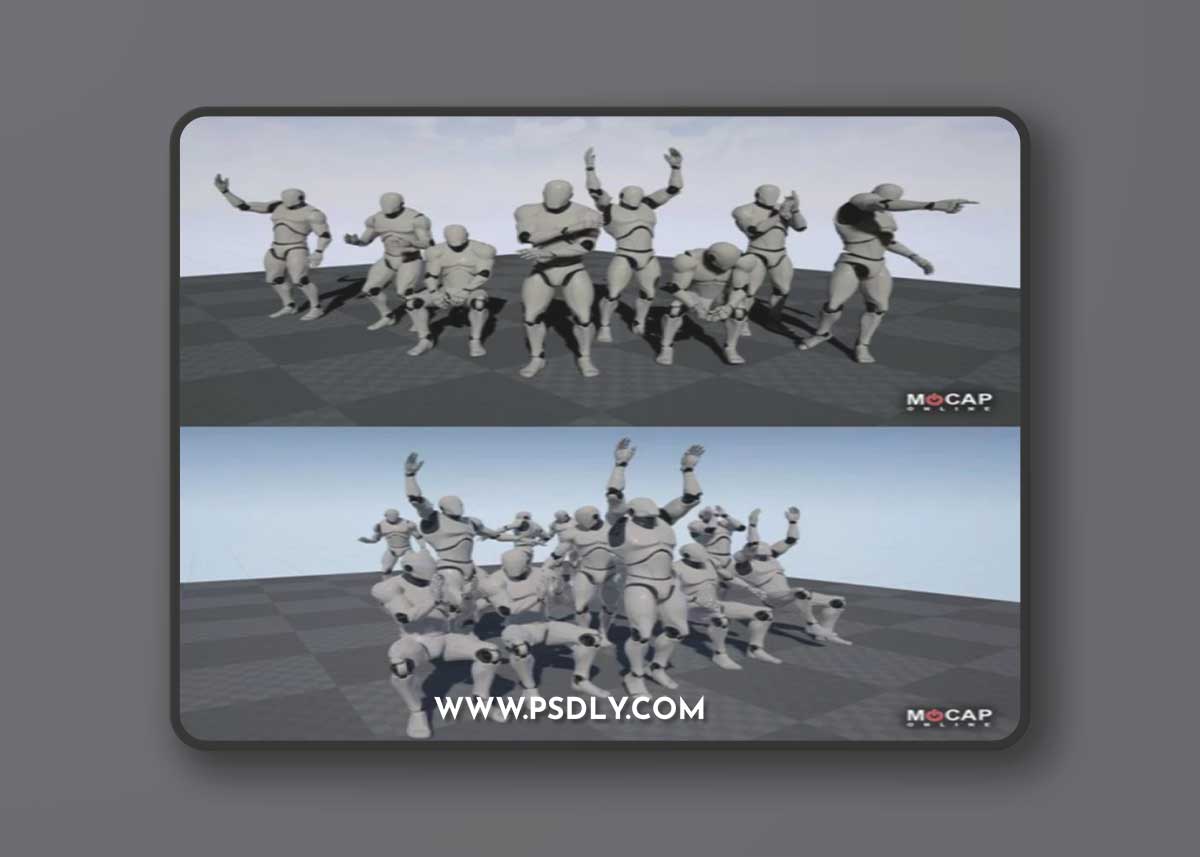 Unreal Engine - Crowd Stadium – Mocap Pack