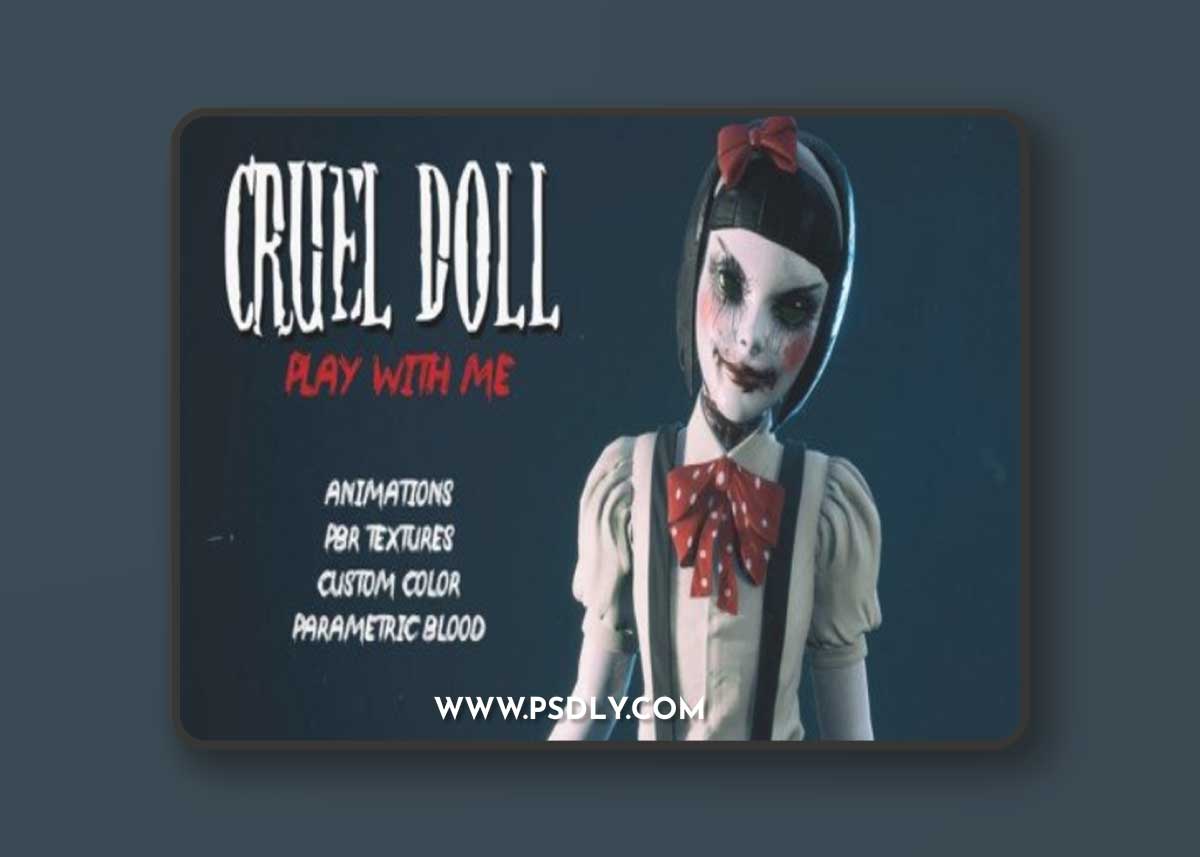 Unreal Engine - Cruel Doll 3D Model