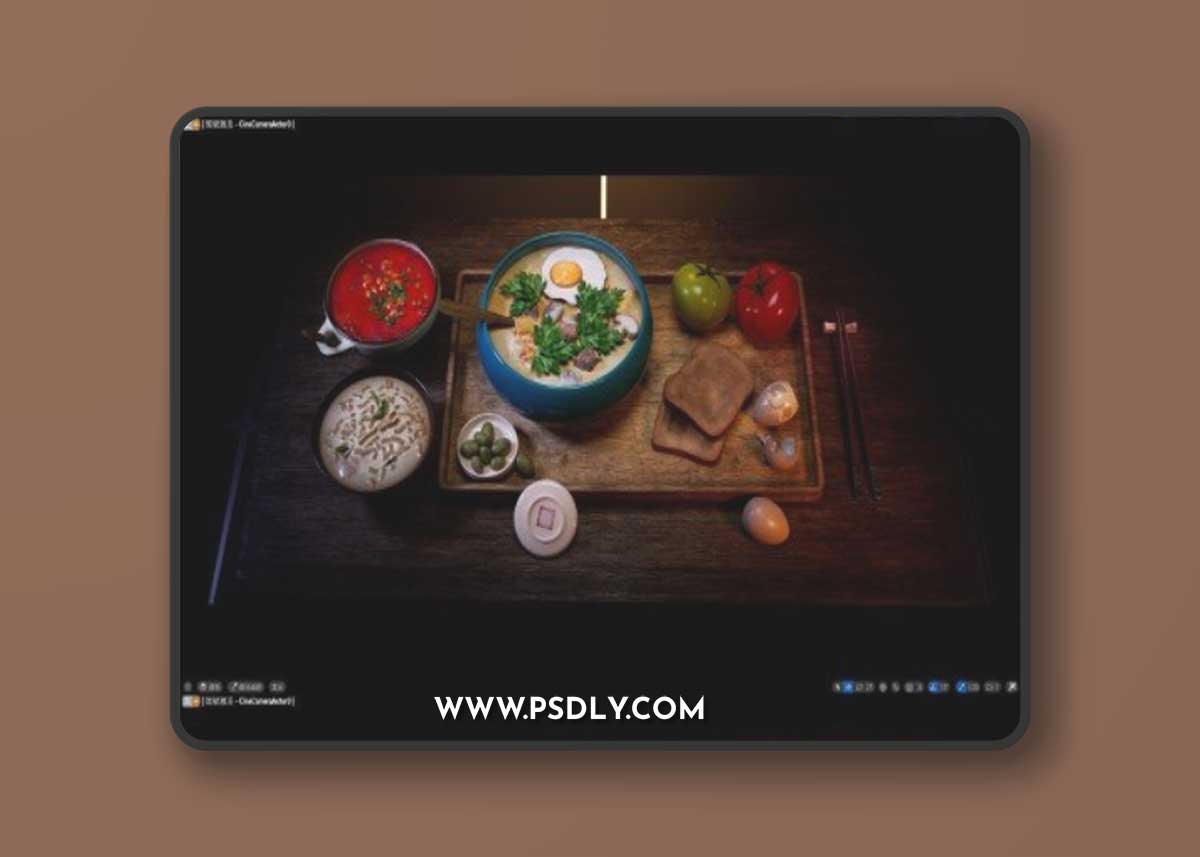 Unreal Engine - Food Series - Chinese Breakfast