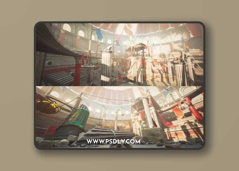 Unreal Engine - Gladiator Arena Environment Kit