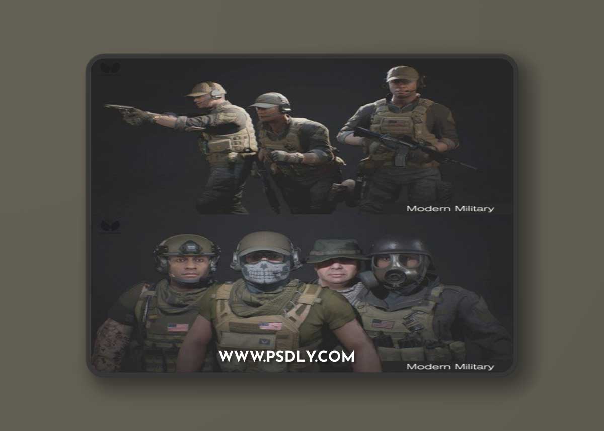 Unreal Engine - Modern Military Bundle