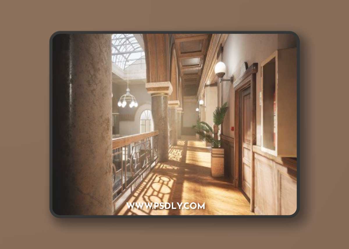 Unreal Engine - Modular Bank Pack 4.26-4.27, 5.0