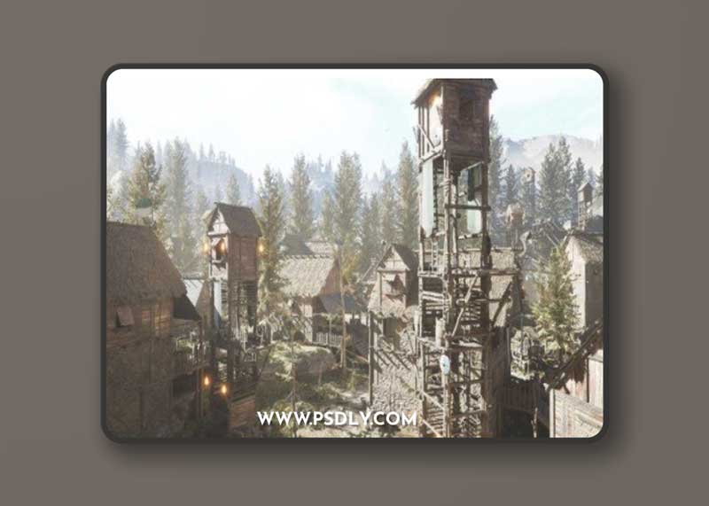 Unreal-Engine---Modular-Viking-Village