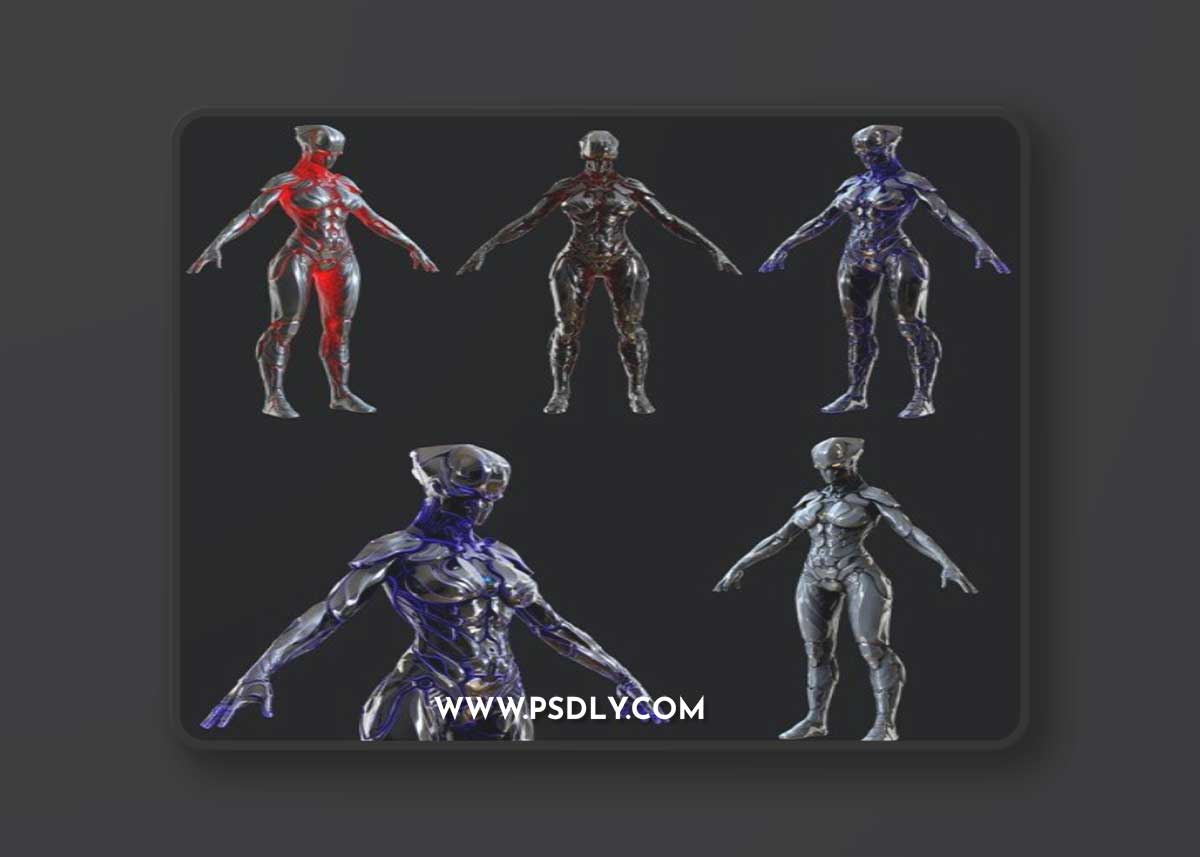 Unreal Engine - Sci-Fi Robot