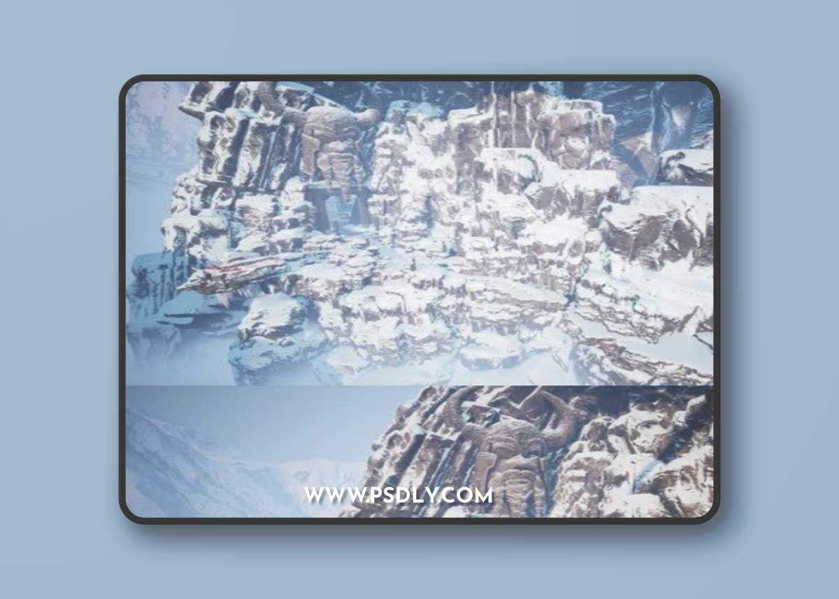 Unreal Engine - Viking Nordic legendary Cave Modular Kit v4.26-4.27, 5.0-5.3