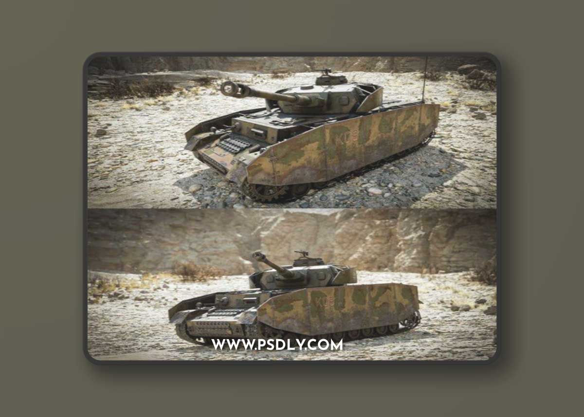 Unreal Engine - WW2 Tank – PZ IV – Advanced Tank Blueprint