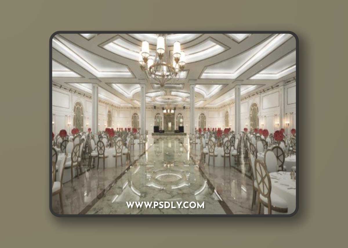 Unreal Engine - Wedding Hall 3D Model