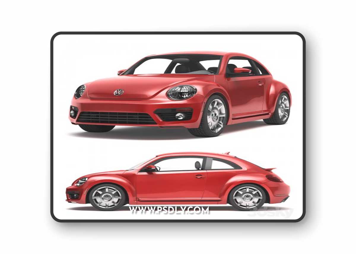 Volkswagen Beetle 3D Model