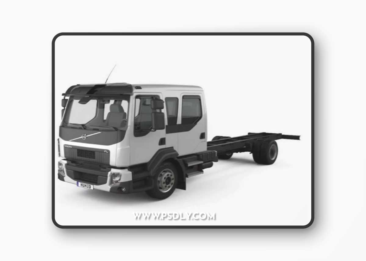 Volvo FL Crew Cab Chassis Truck 2013