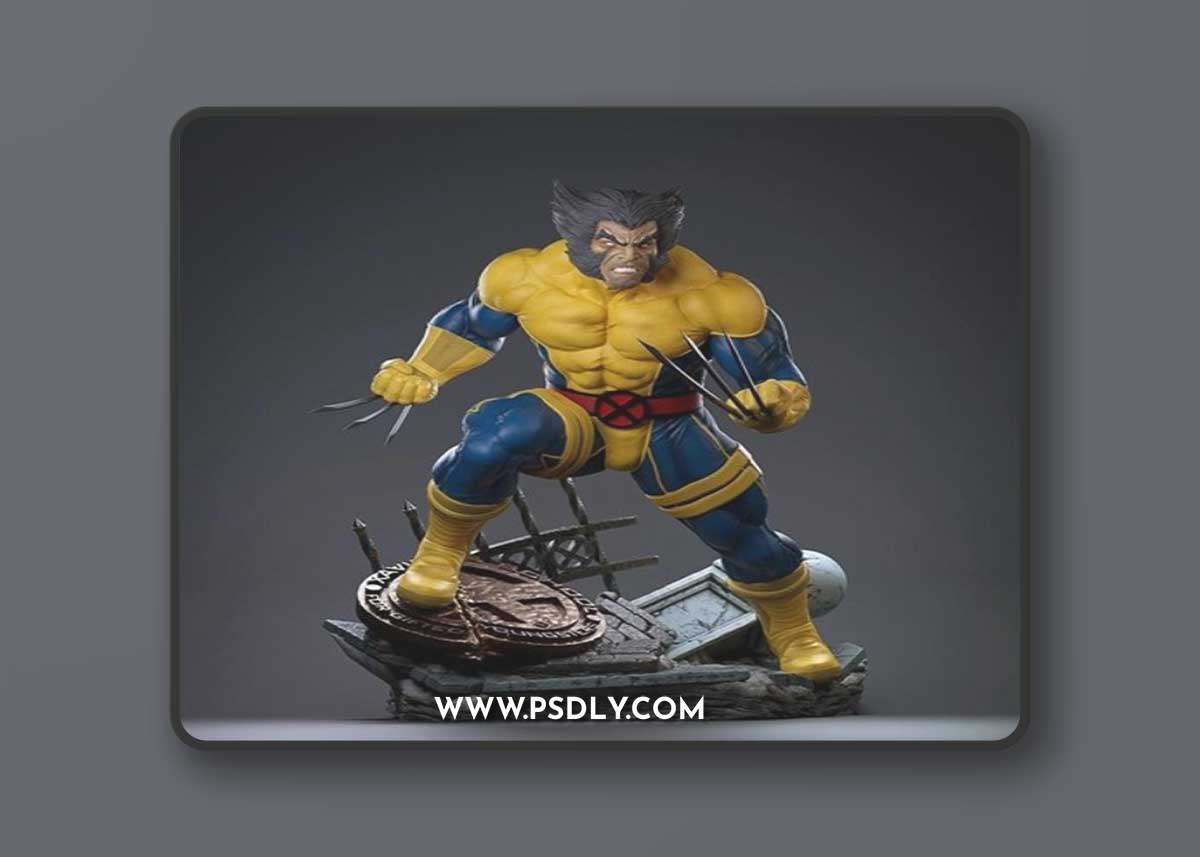 Wolverine Fan art v2 – 3D Print Model