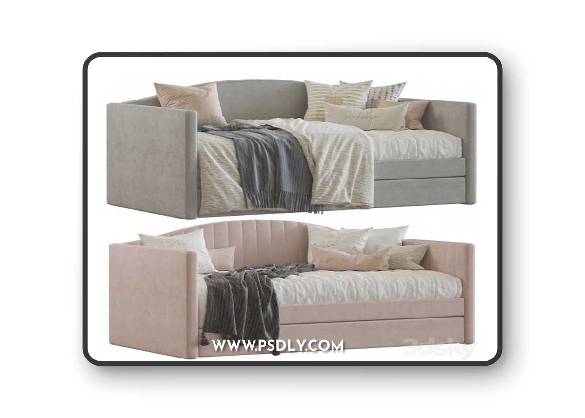 Carter Arched Twin Daybed w/ Trundle 361