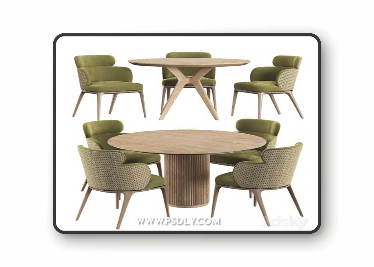 Chair Maly Konyshev PALAIS ROYAL Table Clark Table
