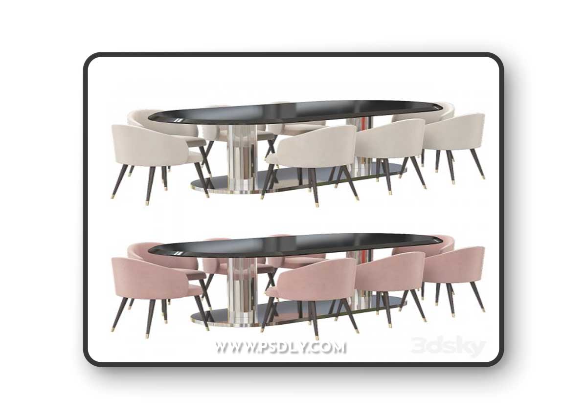 DV Home Collection Douglas Plaza Tavolo