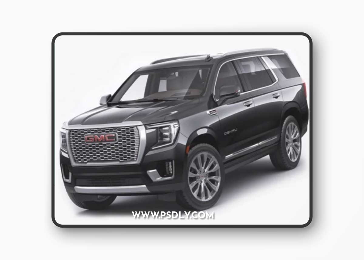 GMC Yukon Denali 2021 3D Model