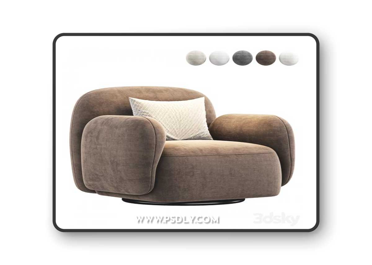 Giddings Swivel Chair Knoll Camel By Highfashionhome