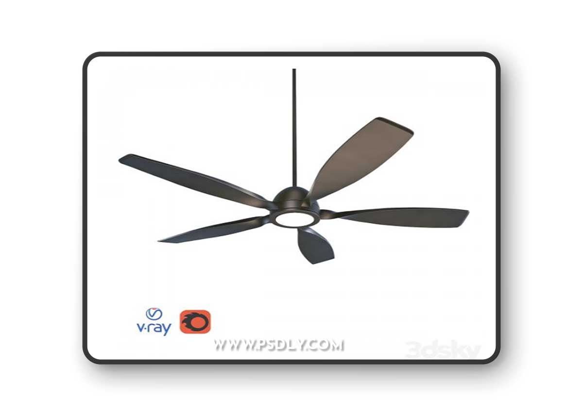 HOLT, ceiling fan from Quorum, USA