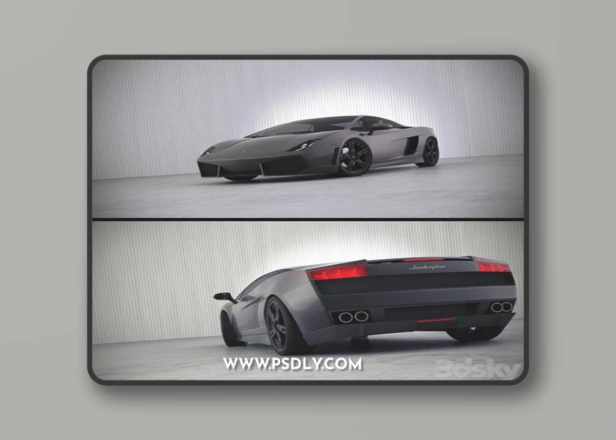 Lamborghini Gallardo lp560-4 3D Model