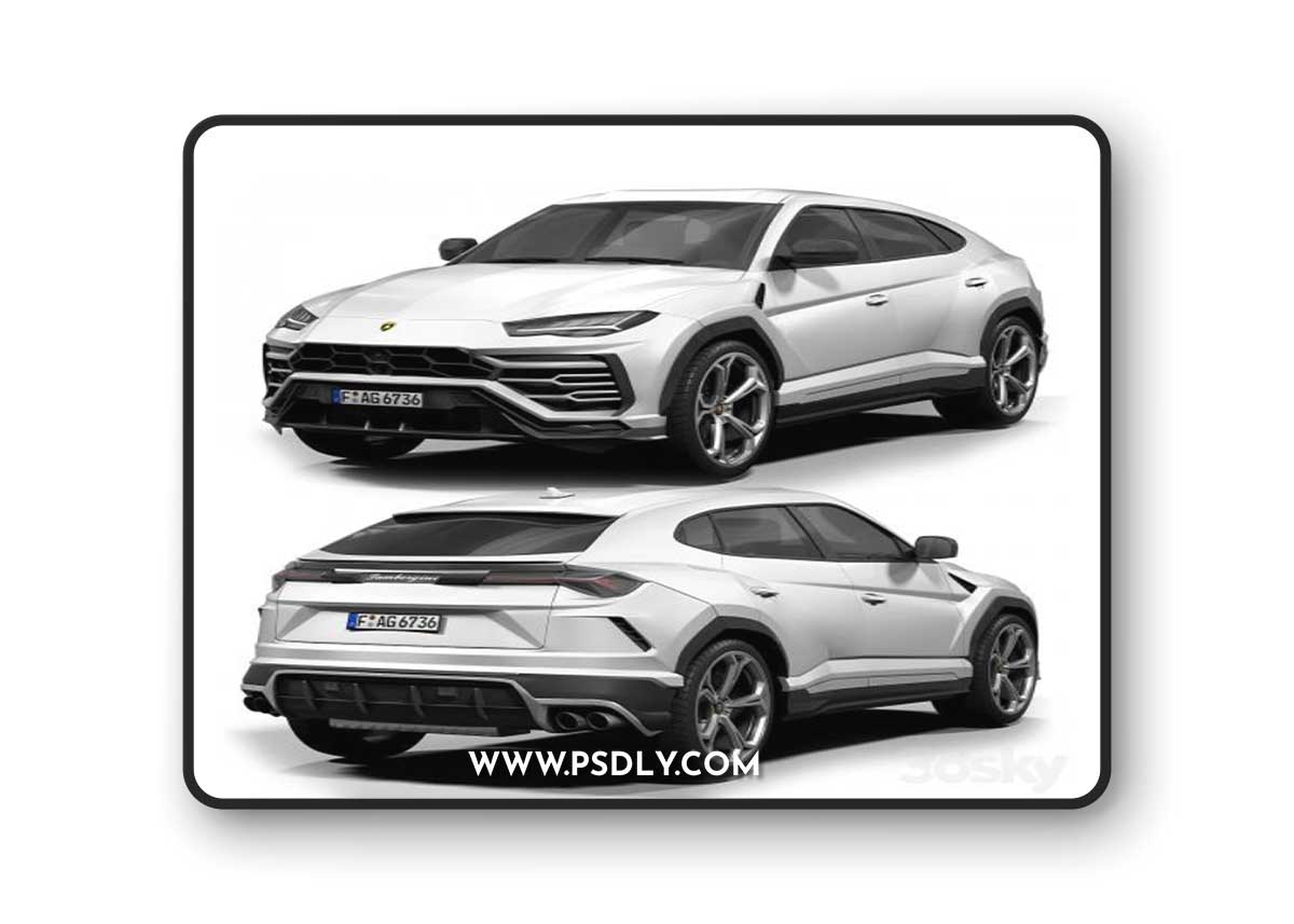 Lamborghini Urus 3D Model