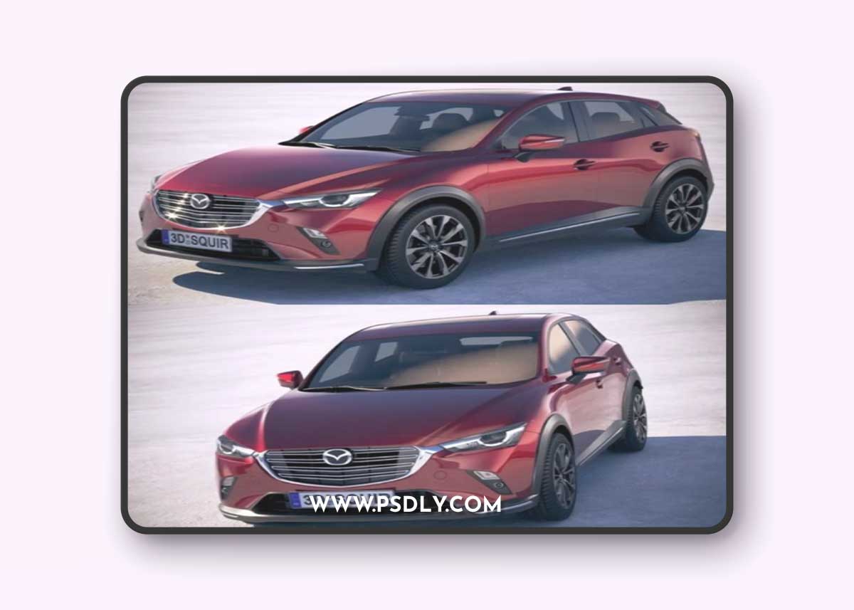 Mazda CX-3 2019 3D Model