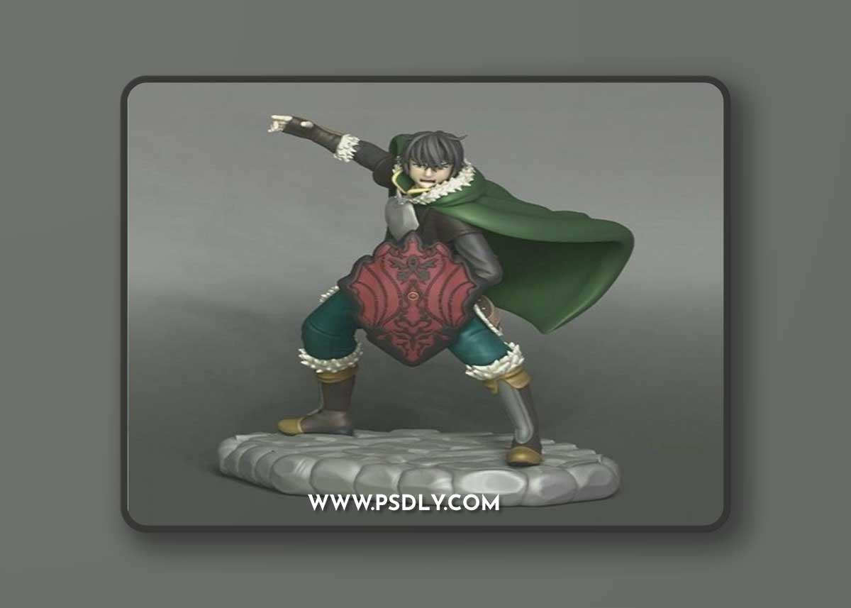 Naofumi Iwatani the Shield Hero – 3D Print Model