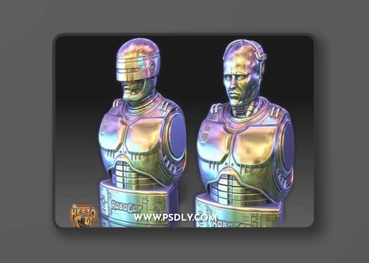 Robocop Busts – 3D Print Model