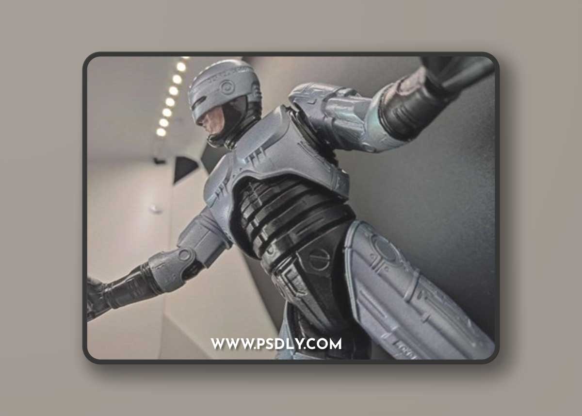 Robocop in Action – 3D Print Model