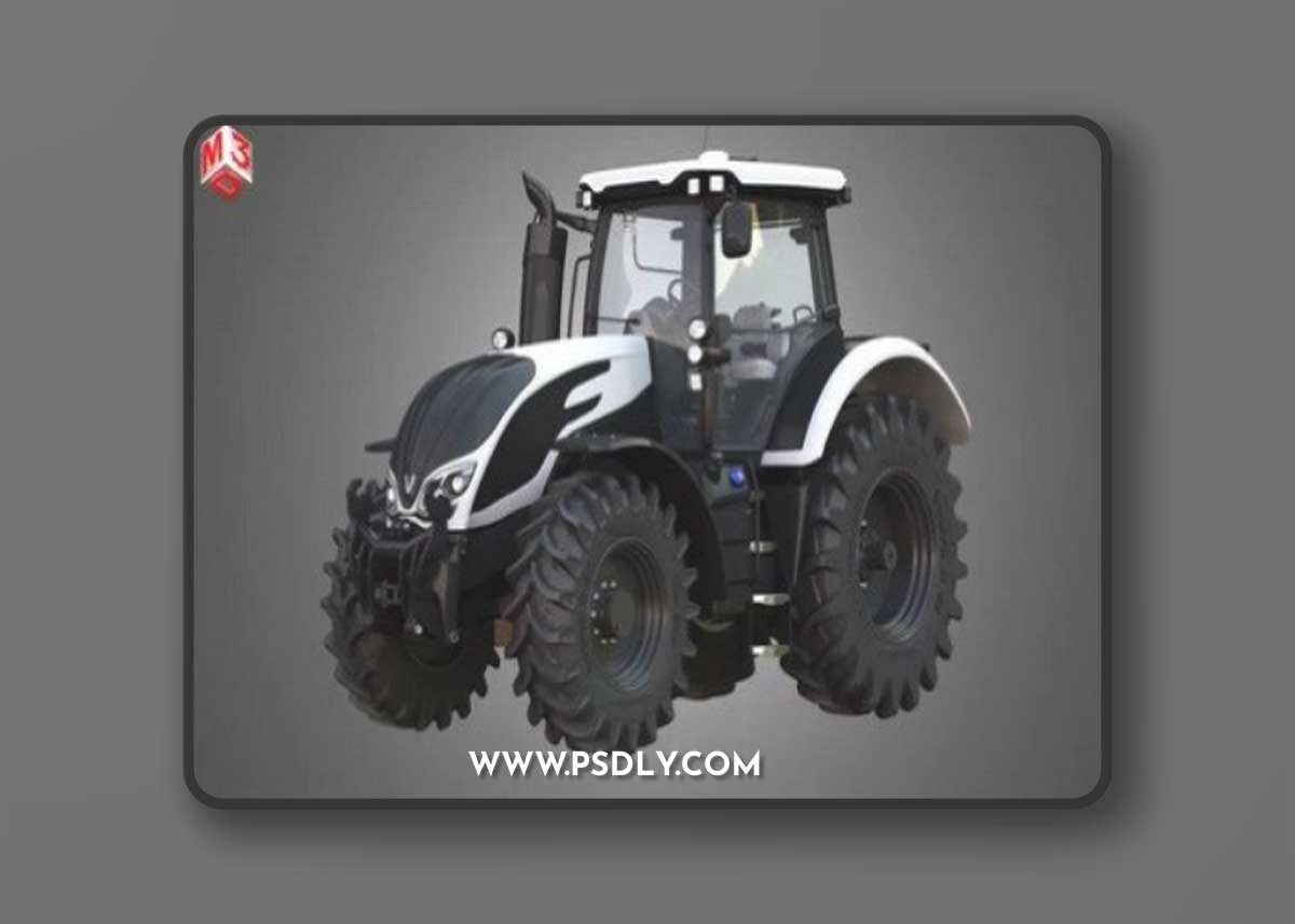 S394 – Series Tractor 3D Model