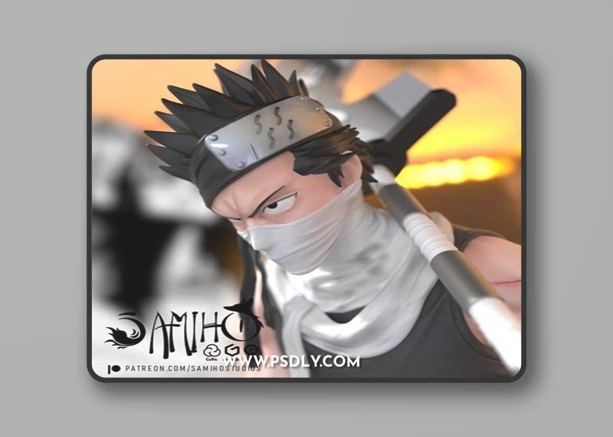 Samiho Studios – Zabuza of Hidden Mist – 3D Print Model