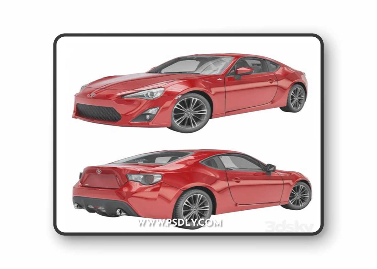 Toyota GT86 3D Model